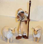 Karl Neubauer Shepherd and sheep