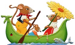 Mice in Canoe