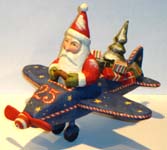 Santa in Airplane