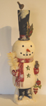 Snowman with Ornaments