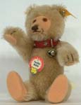 Light Teddy Baby with Red Collar