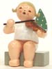 Sitting Angel with Violin