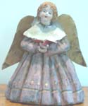 angel with book,in purple