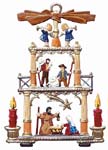 Nativity Pyramid Ornament