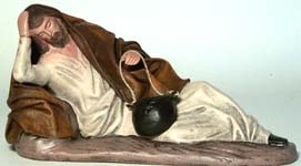 Shepherd lying