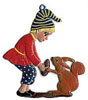 Elf with Squirrel
