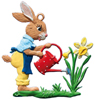 Bunny with Watering Can