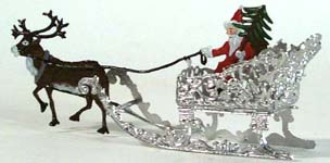 Santa in Sleigh