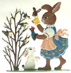 Bunny with Puppet