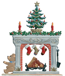 Standing Fireplace