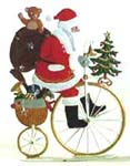 Peddling Santa