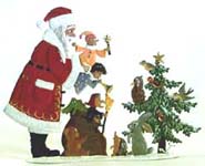 Playful Santa