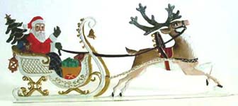 Santa in Sleigh