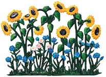 Standing Sunflowers