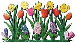 Standing Spring Flowers