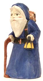 Blue Santa