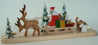 German Carved Santa