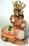Carved Russian Deer
